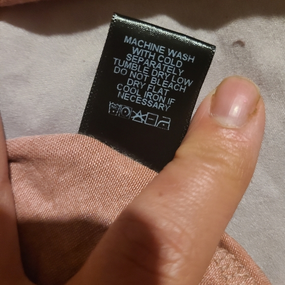 Soft off shoulder blue/Grey brand top - Picture 5 of 5